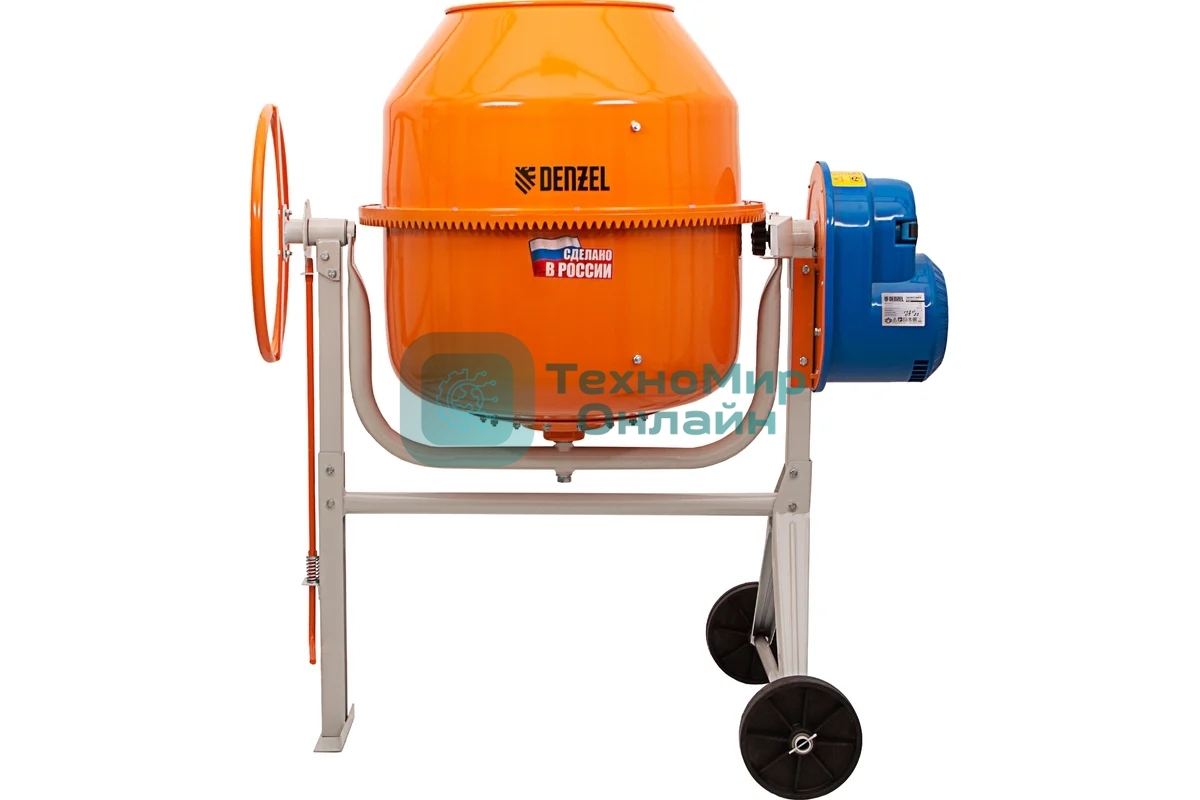 Бетономешалка Denzel B-200 1000Вт 200л