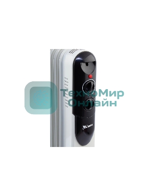 Обогреватель масляный MTX OCH-1000, белый, 1000 Вт, 15 м2, термостат