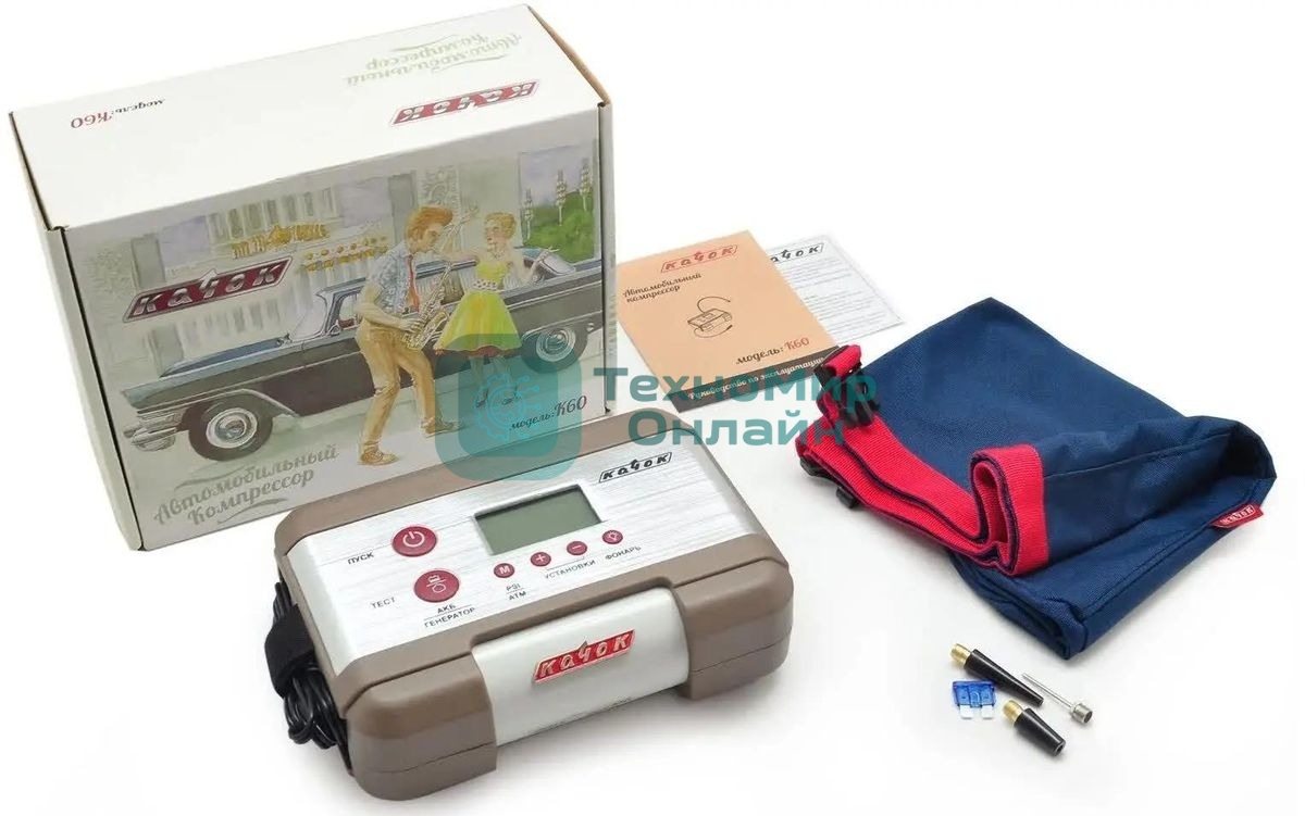 Автомобильный компрессор Качок K60
