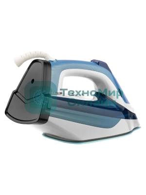 Утюг Centek CT-2323 серый/синий, 2800 Вт, 40 г/мин, 140 г/мин, 480 мл