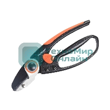 Секатор PATRIOT PAP-203, контактный, с наковаленкой, антифрикционное покрытие, ручка-петля, 203 мм