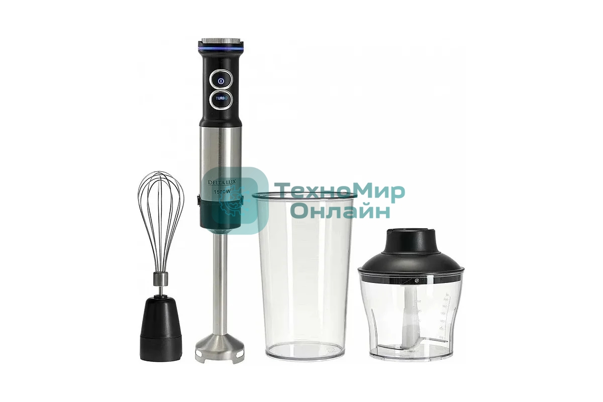 Блендер погружной Delta Lux DE-7006B черный