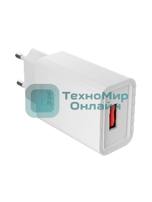 Сетевое зарядное устройство MORE CHOICE (4620202555694) NC07i СЗУ 1USB 2.0A, белый
