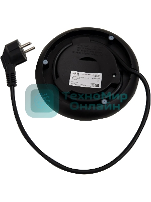 Чайник электрический Oasis making everywhere K-1PB 1.7 л, 2200 Вт, черный