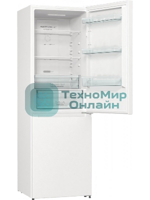 Холодильник Gorenje NRKP61EA2W4 белый двухкамерный 203/99л морозилка снизу, No Frost