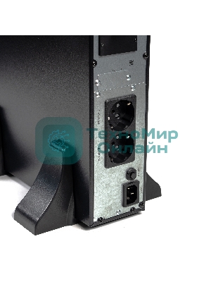 Источник бесперебойного питания Бастион 8762 SKAT-UPS 1000-RACK-ON P3 - 1000 Вт, On-Line, синус, внешн. АКБ 24В, 2хSchuko