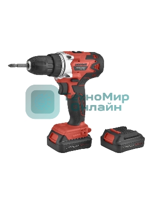 Дрель-шуруповерт Парма акк. ДША-02-1312/2Li 02.021.00006