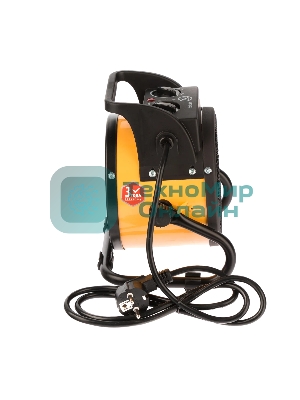 Тепловая пушка керамический нагреватель (тепловентилятор) Denzel DHC 2-100, 230В, 0,025/1/2 кВт