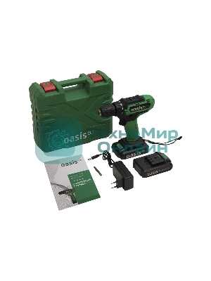 Дрель-шуруповерт аккумуляторная Oasis AS-18V Eco (J) 201