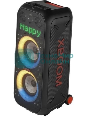 Минисистема LG XBOOM XL9T черный/красный 1000Вт USB BT