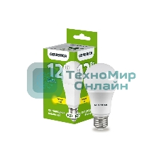 Лампа светодиодная GENERICA LL-A60-12-230-30-E27-G A60 12 Вт грушевидная 3000К E27 230В