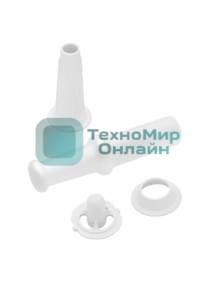 Мясорубка электрическая Maunfeld MF-233BK черный, 1360 Вт, 1.5 кг/мин, реверс, металлический лоток, насадки - 5