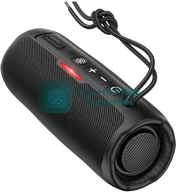 Колонка Bluetooth 5.3 5W 1200mAh Hoco HC16 (Black)