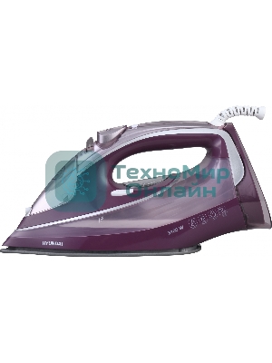 Утюг Hyundai H-SI01780 3100Вт розовый/бордовый