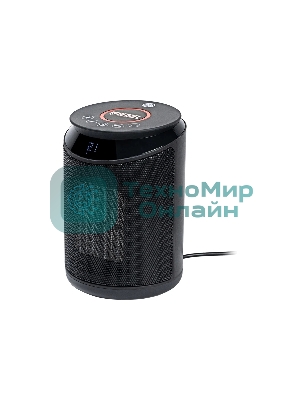 Тепловентилятор керамический Denzel DTFC-2000, 1000/2000 Вт, 20 м2, пульт, 3 режима, термостат