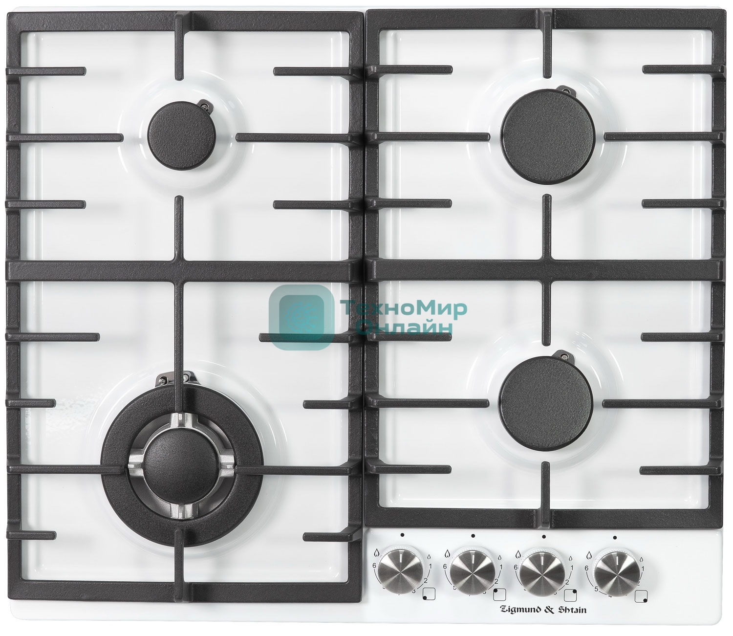 Газовая варочная панель Zigmund & Shtain G 20.6 W белый