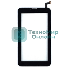 Сенсорное стекло (тачскрин) для Irbis TZ70, черное с рамкой
