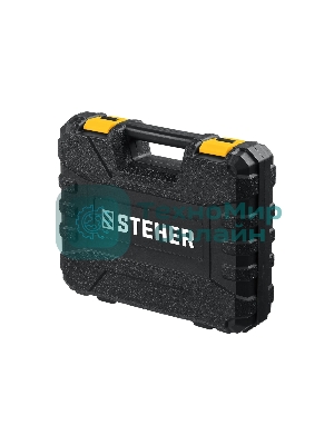 Дрель-шуруповерт аккумуляторная STEHER CD-200-1, Аккумуляторная, 20В