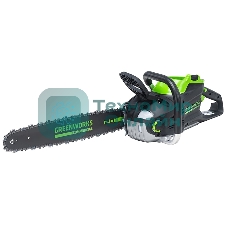 Цепная пила аккумуляторная GreenWorks GD82CS51, 82V, 51 см, бесщеточная, с 1хАКБ 5 А·ч. и ЗУ (2008307UB)