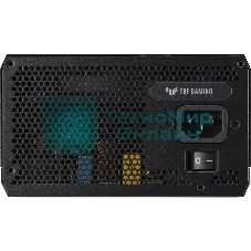 Блок питания ASUS TUF-GAMING-850G (90YE00S2-B0NA00), 850Вт, 80 PLUS Gold, 135мм, модульный, черный