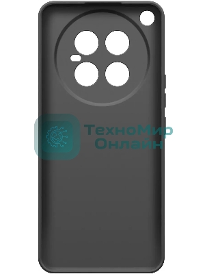 Чехол (клип-кейс) BoraSCO для Infinix Zero 40 4G Silicone Case черный (73813)