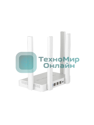 Гигабитный интернет-центр Netcraze Speedster (NC-3013) с Mesh Wi-Fi 5 AC1200, 4-портовым Smart-коммутатором и переключателем режима роутер/ретранслятор