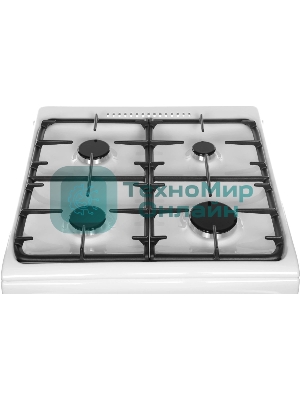 Плита газовая Gefest CG 50М02 К73 белый, конфорок 4 шт, духовка 42 л, 50 см x 85 см x 53 см