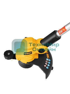 Триммер аккумуляторный Denzel GT-230, 230 мм, Li-Ion, 20 В