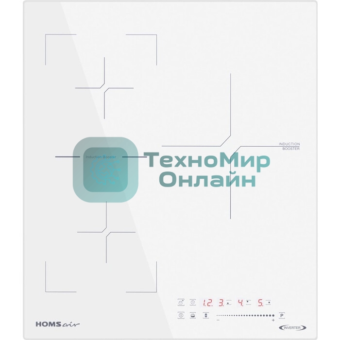 Индукционная варочная панель HOMSair HIC43SWH Inverter