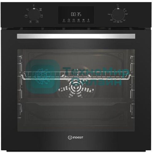 Духовой шкаф электрический Indesit IFE 3644 BL черный