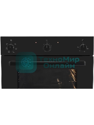 Духовой шкаф электрический Hyundai 6006.03 BG черное стекло