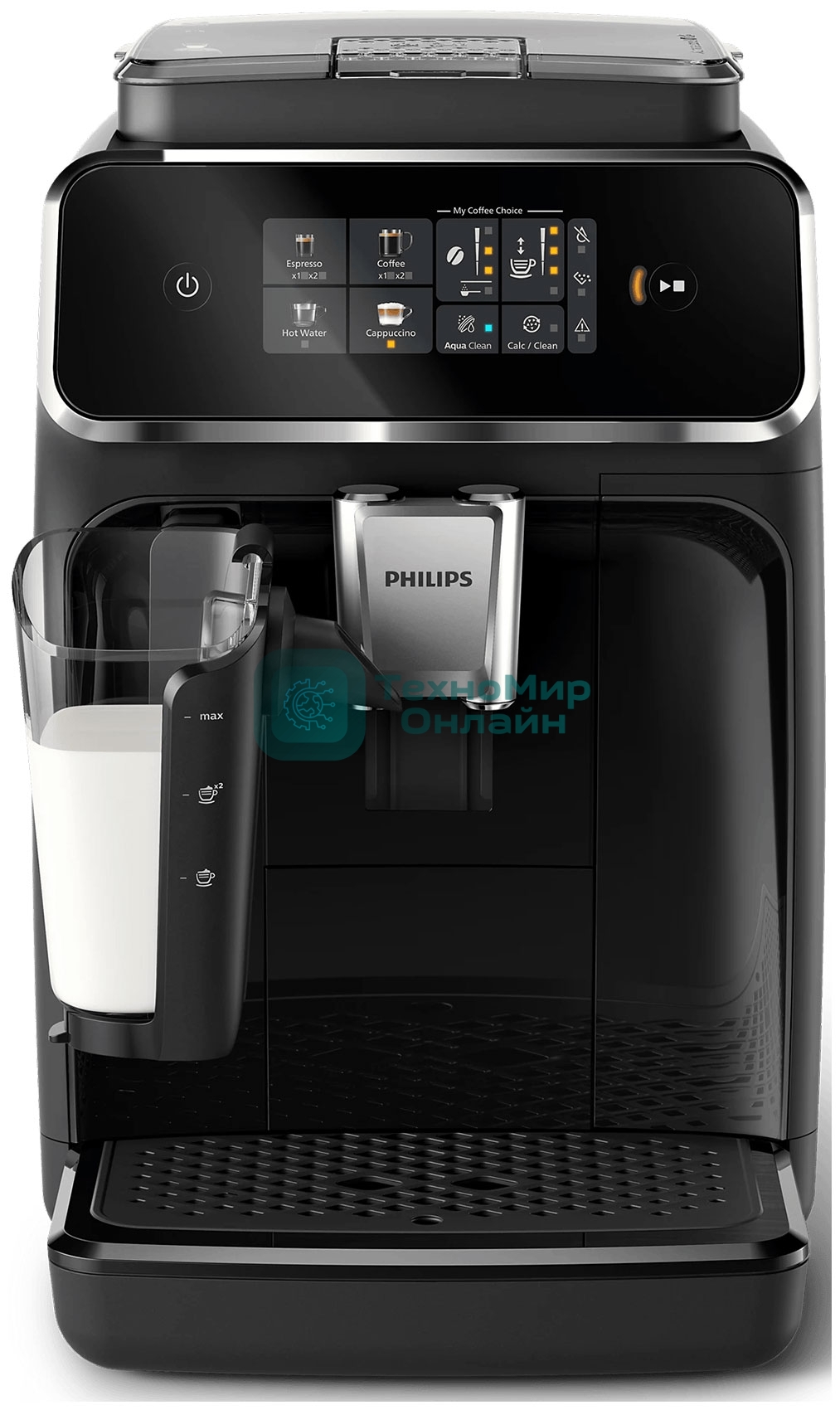 Кофемашина автоматическая Philips EP2331/10 черный, исп. кофе - зерновой/молотый, 1,8 л, 1500 Вт, 15 бар