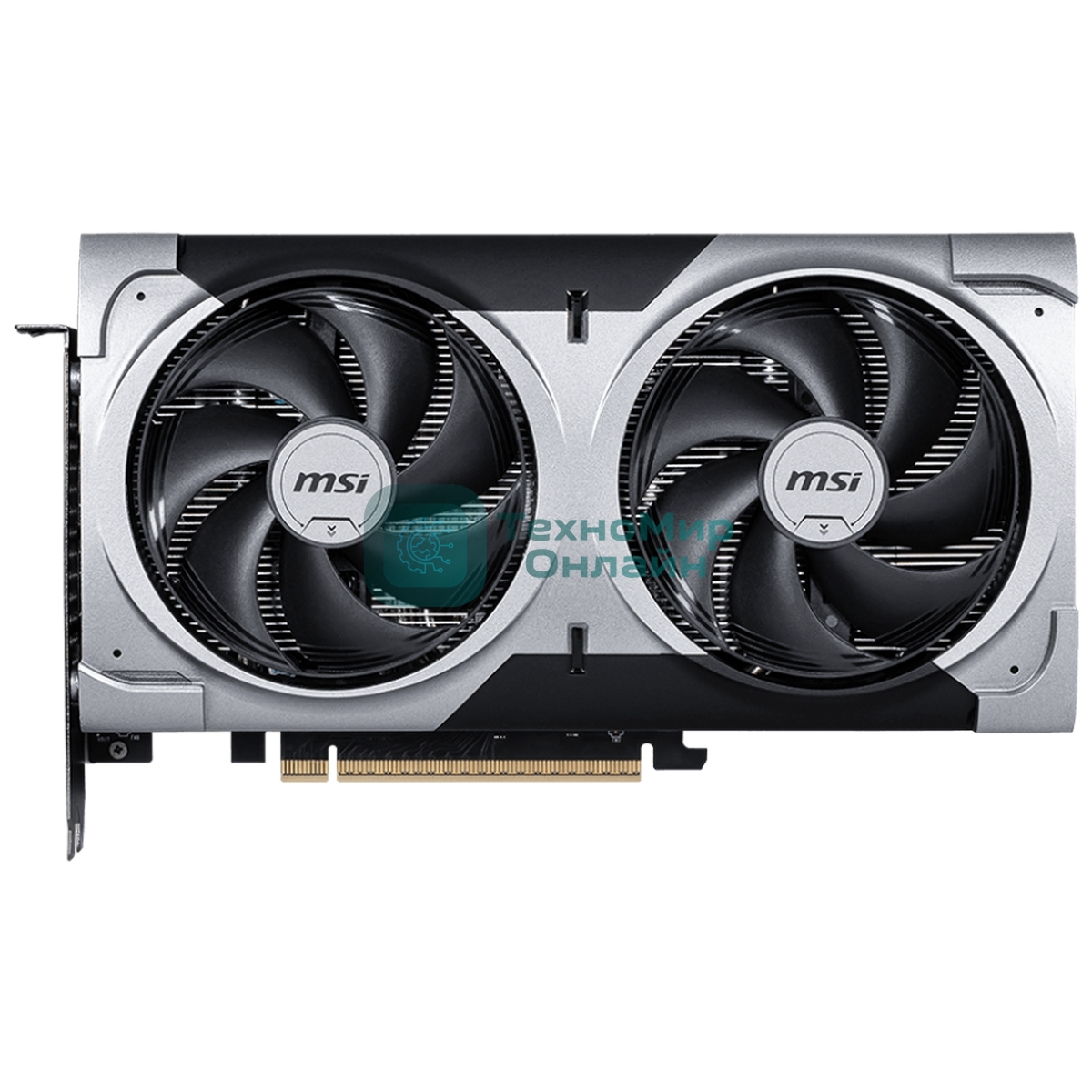Видеокарта MSI RTX 5060 TI 16G VENTUS 2X PLUS, NVIDIA RTX 5060 Ti, 16 ГБ GDDR7, 128 бит, PCI-e 5.0, 1xHDMI, 3xDP, 2602 МГц