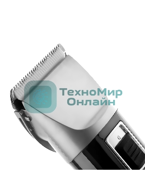 Машинка для стрижки BRAYER BR3402, LED-дисплей, 4 насад, турбо, титан. покр, регу. высоты лезвий