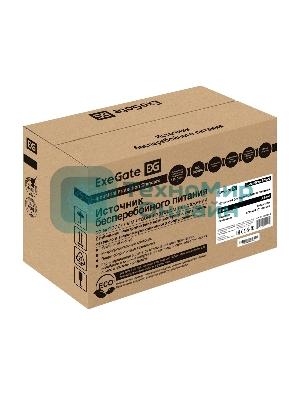 Источник бесперебойного питания ExeGate EP285583RUS SpecialPro Smart LLB-800.LCD.AVR.C13.RJ.USB 800VA/480W, LCD, AVR, 4*IEC-C13, RJ45/11, USB, черный