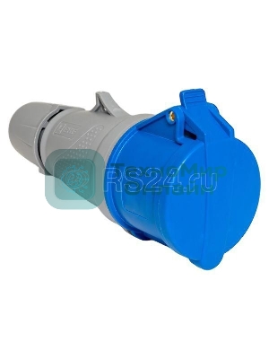 Розетка переносная 223 2P+PE 32А 220 В IP44 PROxima EKF ps-223-32-220-PRO