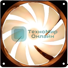 Вентилятор для корпуса Case Cooler HSPD FN001 черный (140x140x25мм, 4-pin PWM, ARGb, 58.7CFM, 35dBA, 1500RPM, черный)