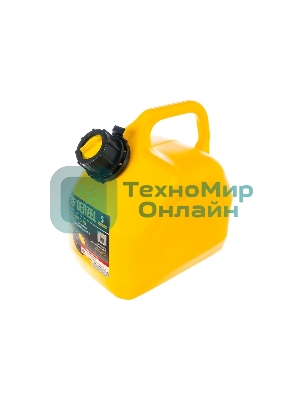 Канистра для ГСМ Denzel премиум, 5л 53128