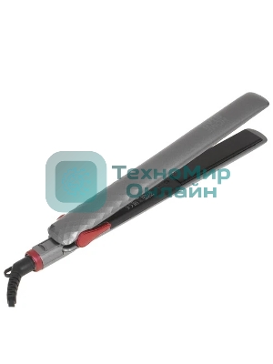 Выпрямитель для волос Homestar HS-8015 серебристый/красный, 25 мм, 200 °C, 1 режим