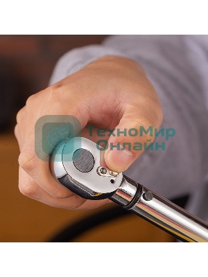 Динамометрический ключ предельный Deli DL17005010-50Нм, 3/8