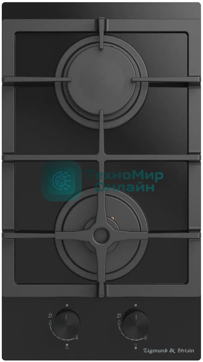 Газовая варочная панель Zigmund & Shtain M 26.3 B независимая, черный