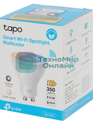 Умная многоцветная Wi-Fi спот-лампа TP-Link Tapo L630