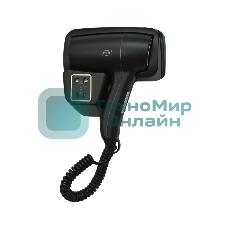 Фен Puff 1201BlB черный, 1200 Вт