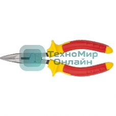 Длинногубцы Matrix изогнутые insulated 160 мм, двухкомпонентные рукоятки