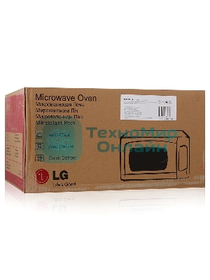 Микроволновая печь LG MS20R42D белый, 20 л, 700 Вт, переключатели - сенсор