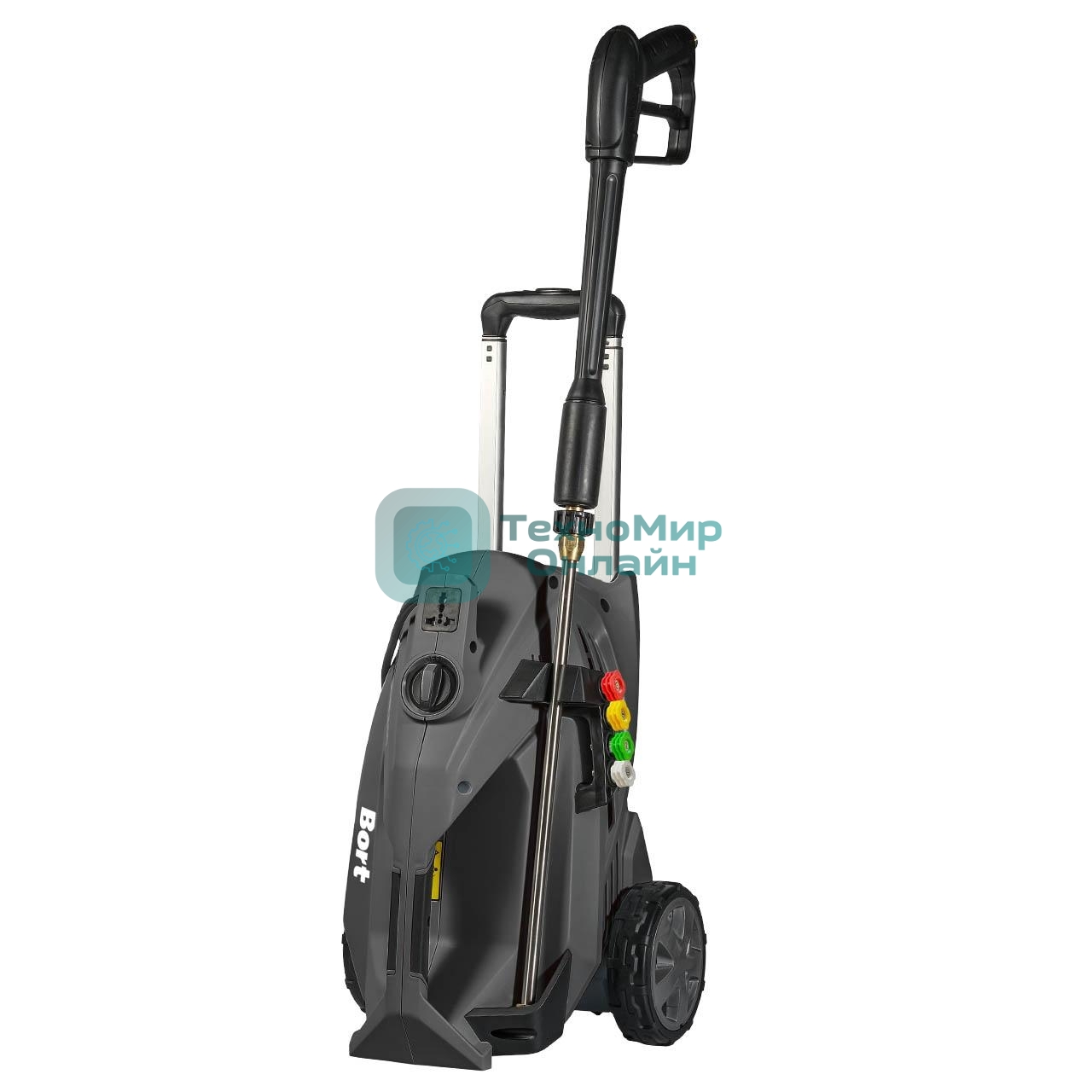 Мойка высокого давления Bort KEX-3500 91278166 3500 Вт, максимальное давление 160 бар, рабочее давление 130 бар, 7,5 л/мин, 7.3 кг, набор аксессуаров 3 шт