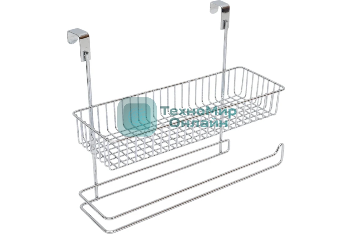 Полка для кухни навесная РЫЖИЙ КОТ W6733 (с держателем для полотенца) (100240)