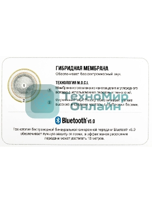 Наушники TWS A4Tech Bloody M30 черный, вкладыши, Bluetooth