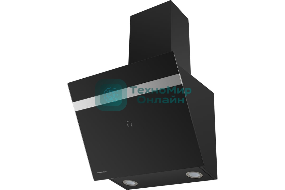 Вытяжка наклонная Maunfeld Medway 60 черная, 60 см, 1000 куб. м/ч, 54 дБ
