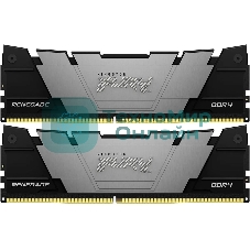 Оперативная память Kingston Fury Renegade, DDR4, 16GB (2x8GB), 4266MHz, CL19, DIMM, с радиатором, черный